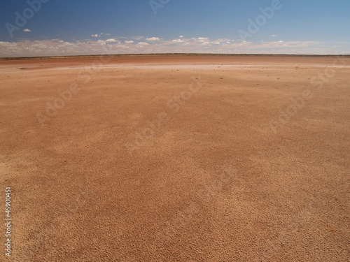Salt lake in Australia