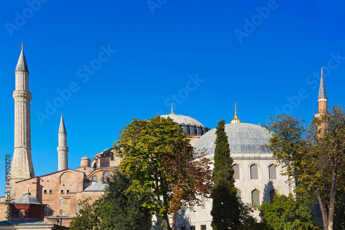 Hagia Sophia in Istanbul Turkey photo