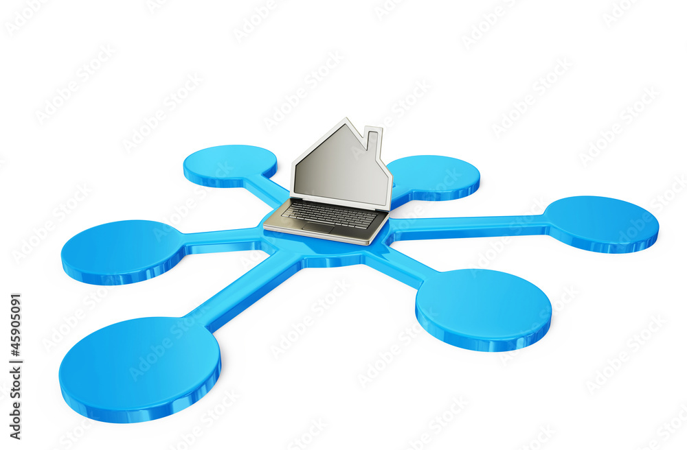 computer house computer house