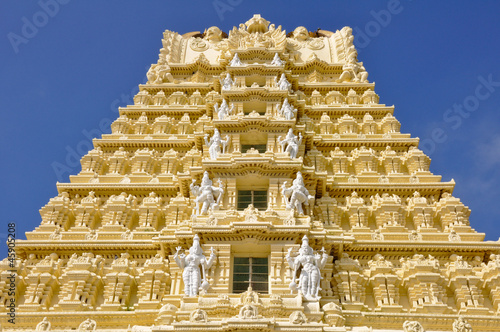 Sri Chamundeswari Temple, Chamundi Hill, Mysore, India photo