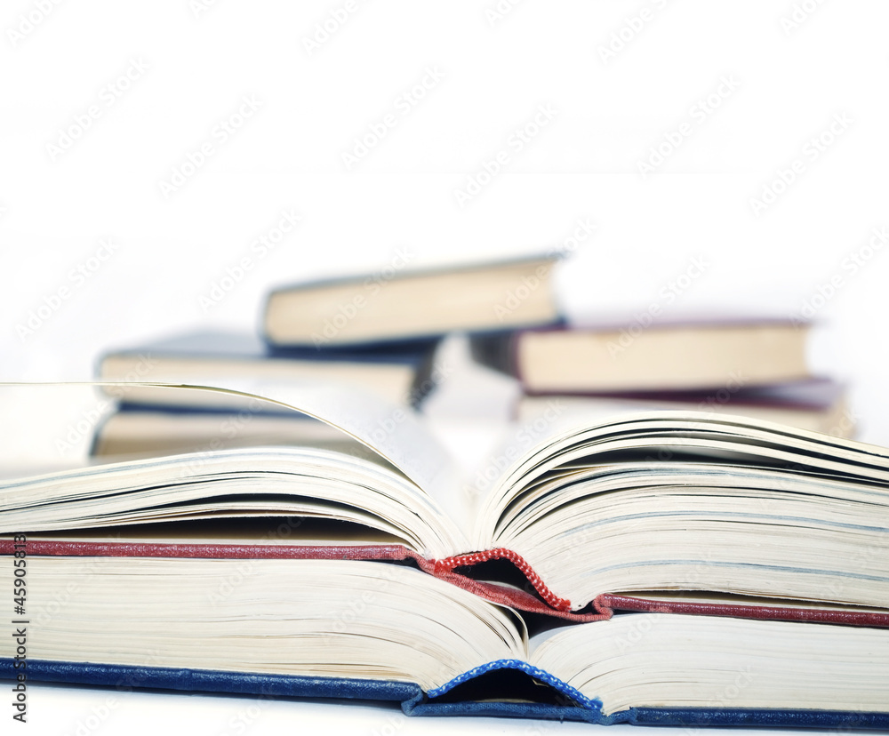 Fototapeta premium open books