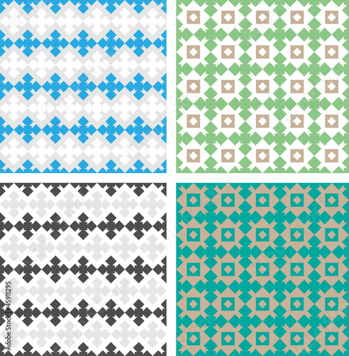 Classic pattern with decorative elements