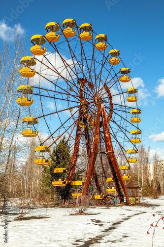 The ferris wheel of Pripyat