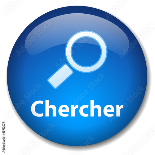 Bouton Web "CHERCHER" (rechercher trouver site internet ok go)