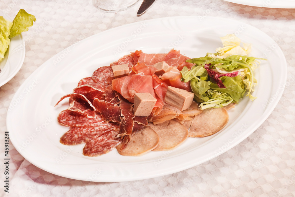 appetizer from meat appetizer from meat