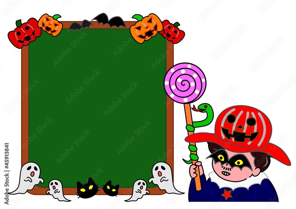 Fototapeta premium ハロウィンのボード