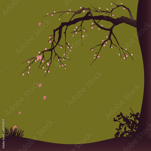 Flowering plum