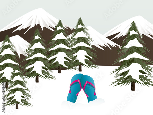 montagne tongs