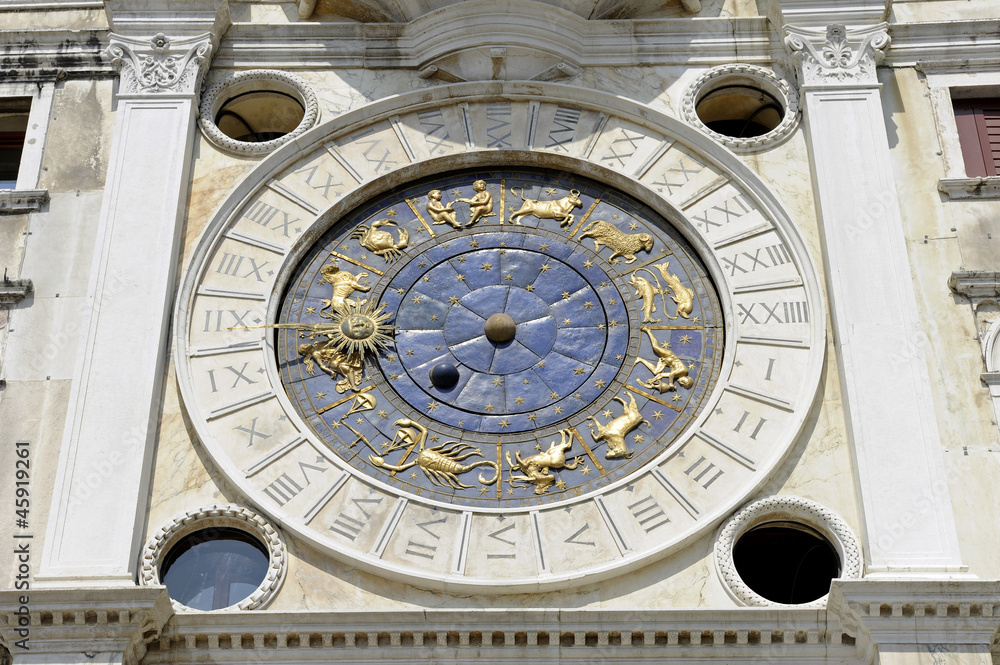 Naklejka premium horloge a Venise