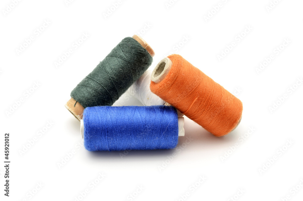 Sewing thread of various colors Sewing thread of various colors