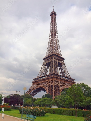 Famous Paris city objects - Eiffel tower