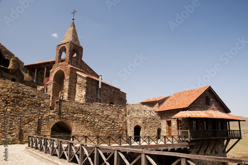 Quadro em tela The chappel of  David Gareja monastery, Georgia