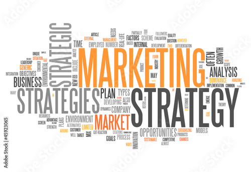 Word Cloud "Marketing Strategy"