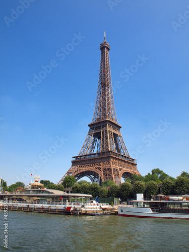 European cities - Paris city - Eiffel tower © bokstaz