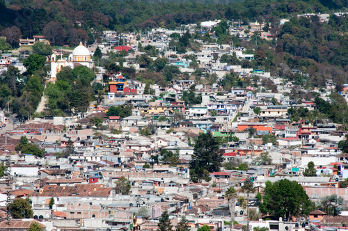 Panoramic view of San Cristobal de las Casas (Mexico) © Noradoa