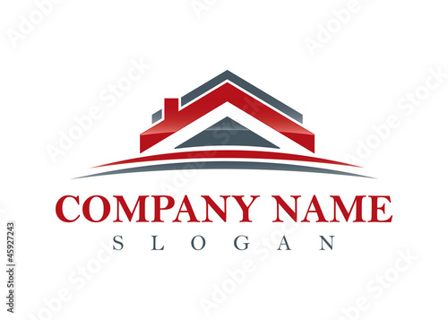 red real estate logo