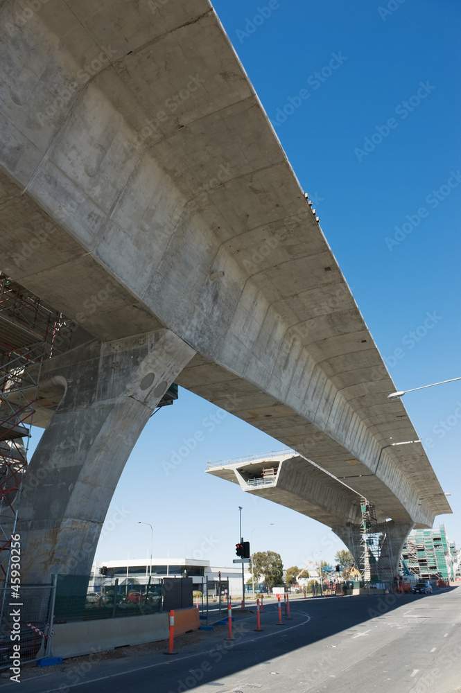 Fototapeta premium road under reconstruction