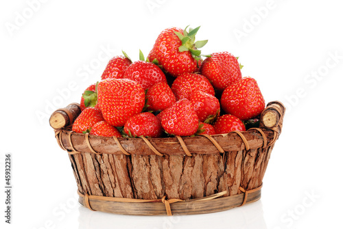 Basket of strawberries