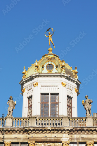 Le Roi d'Espagne historical building on Grand Place photo