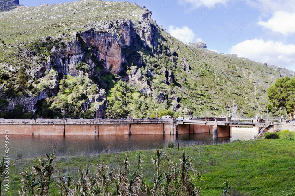 Naklejka premium PANTANO DEL TRANCO,JAÉN