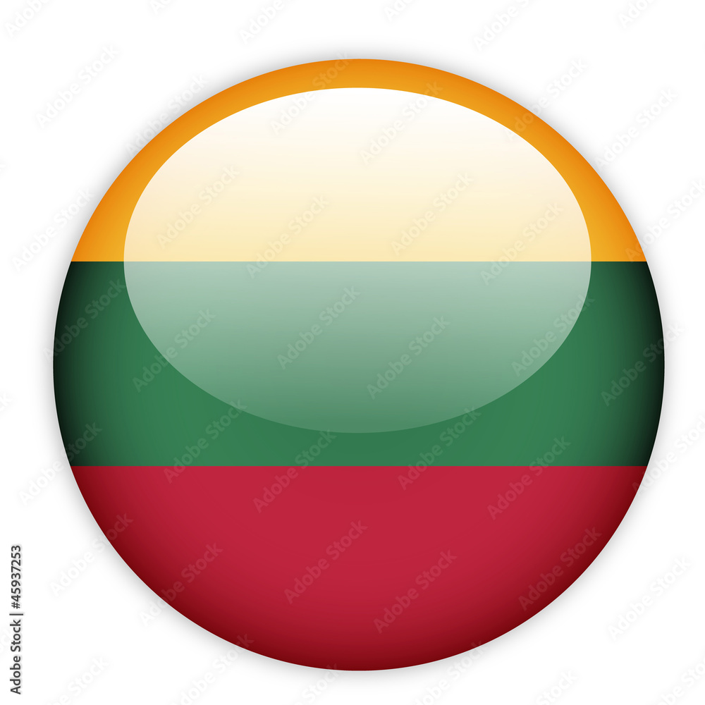 Lithuania flag button Lithuania flag button
