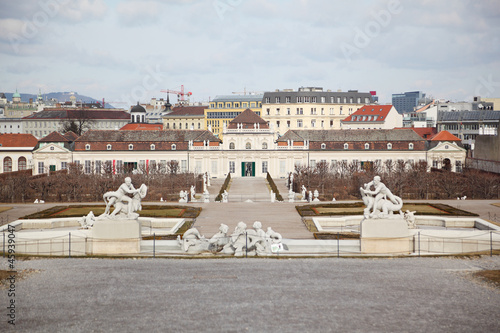 Lower Belvedere in Vienna, Austria