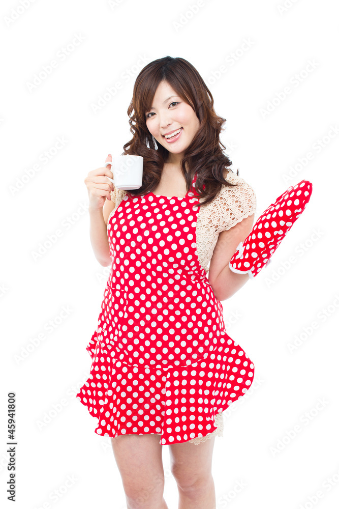 Beautiful young woman on white background. Portrait of asian. Beautiful young woman on white background. Portrait of asian.