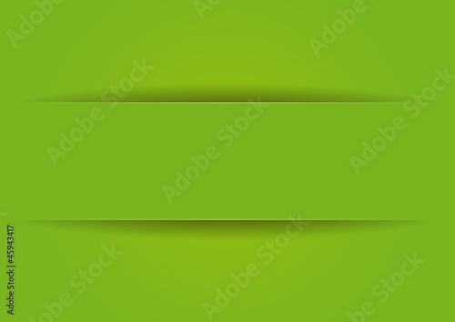 Étiquette papier vert