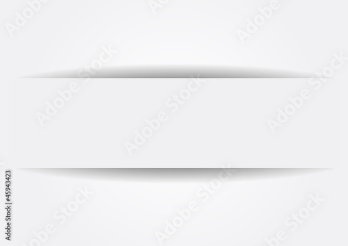 Étiquette papier blanc