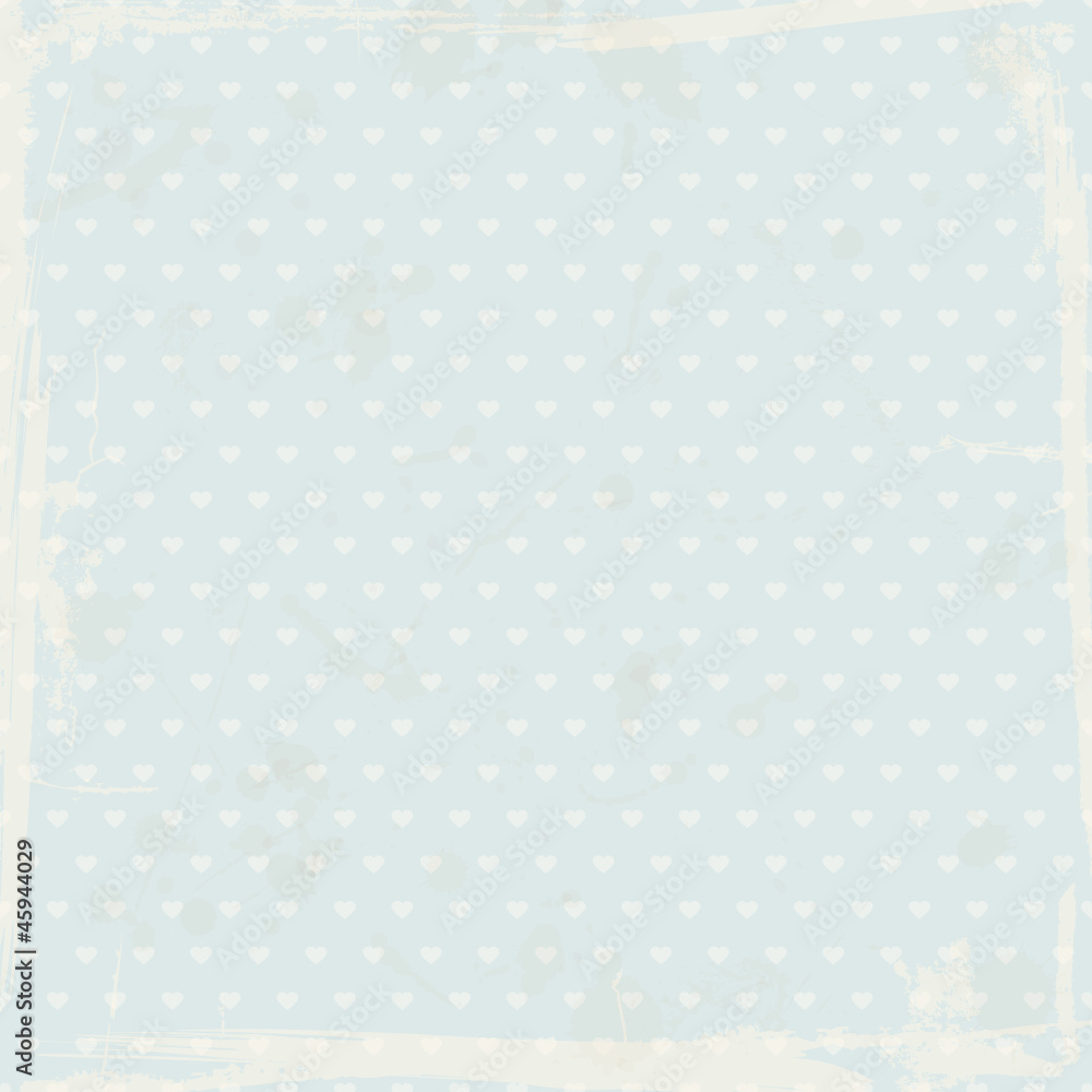 Retro Background Hearts Green Retro Background Hearts Green