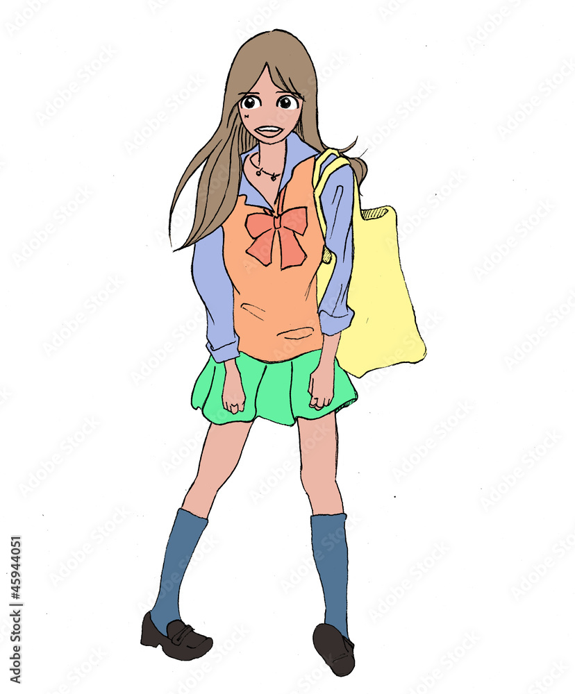 可愛い女子高生
