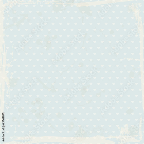 Retro Background Hearts Green