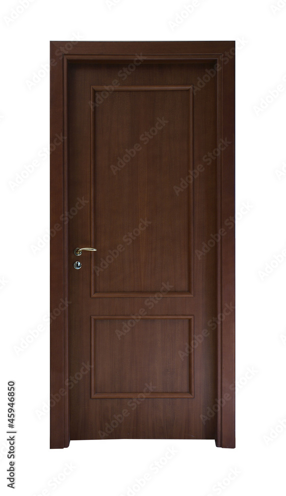 Dark brown door Dark brown door