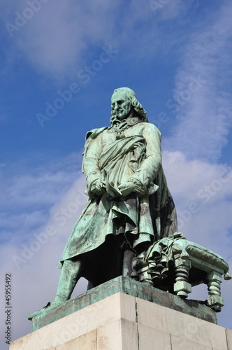 Statue de Pierre Corneille    Rouen  Seine-Maritime 