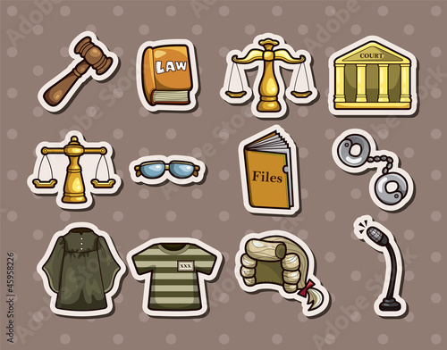 law stickers