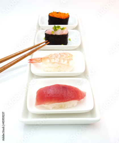 Sushi , Japanese food