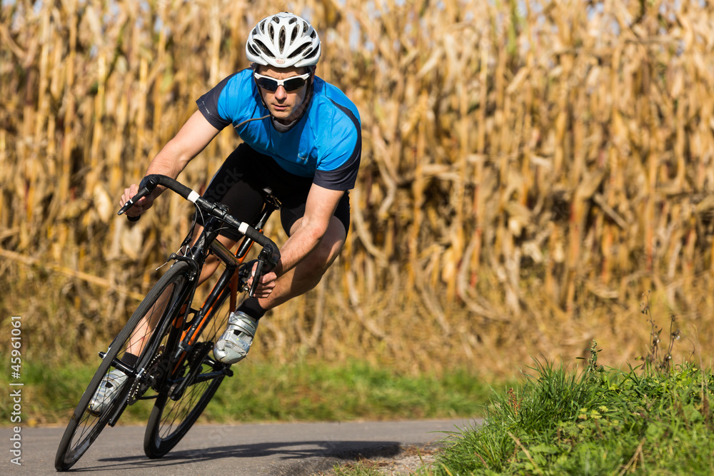 Fototapeta premium Radfahrer