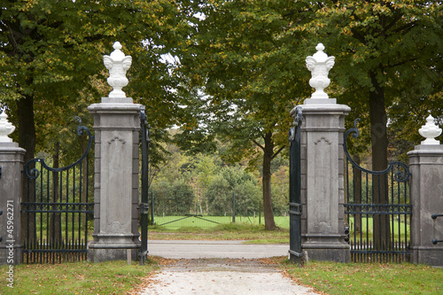 Old historic entrance