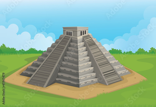 Pyramid of the sun, Chichen Itza