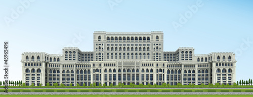 Ceausescu Palace, Bucharest, Romania