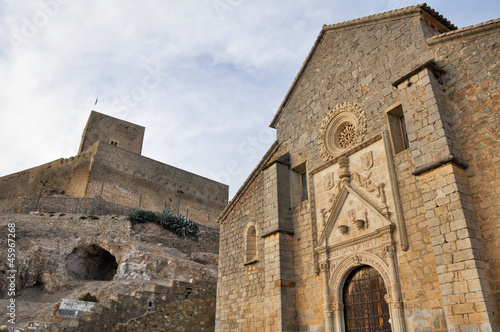 Church of St. Mary Major and Castle of Alcaudete, Jaen (Spain) © Noradoa