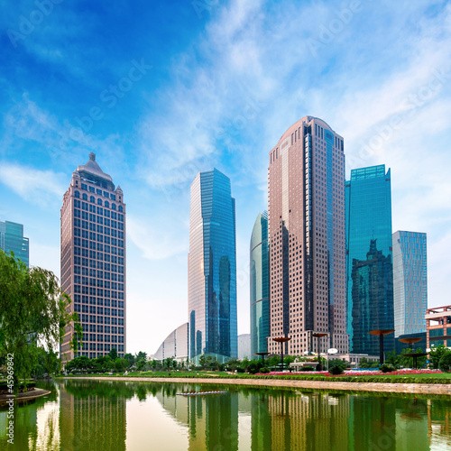 Skyscrapers in Shanghai  China