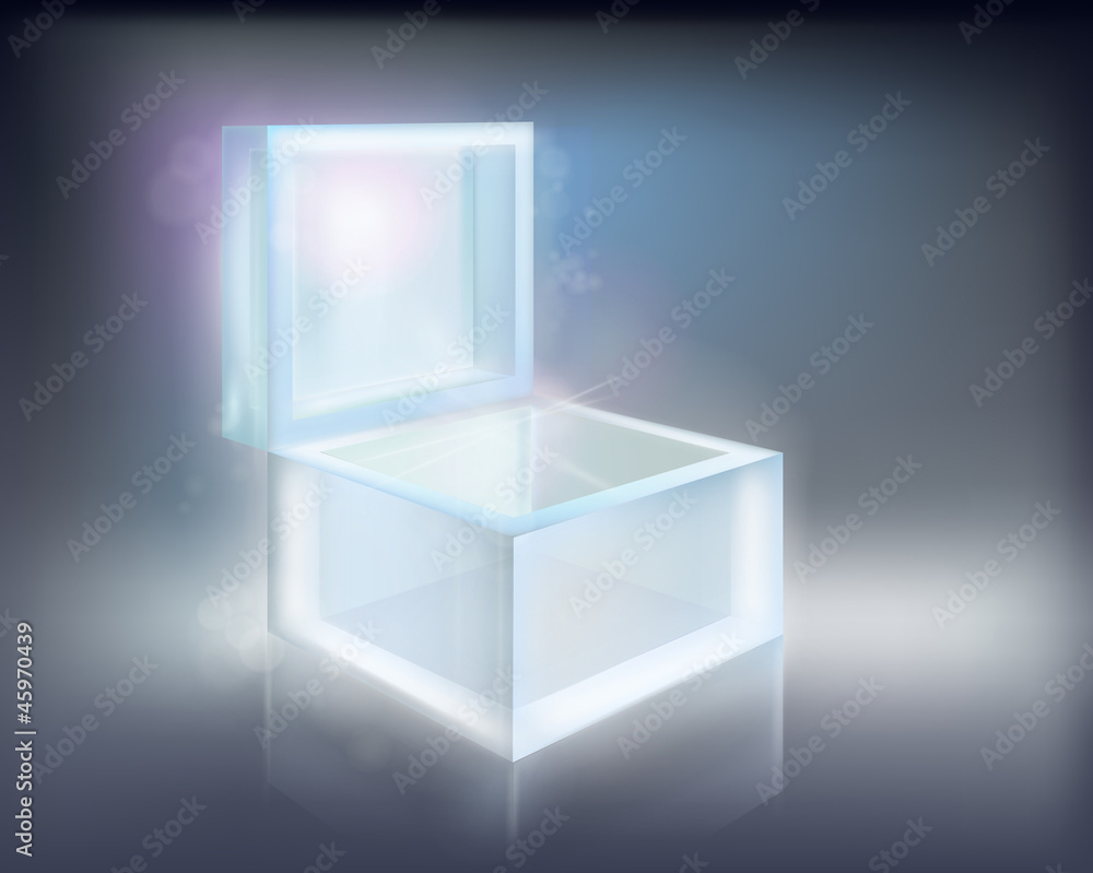 Magic case. Vector illustration. Magic case. Vector illustration.