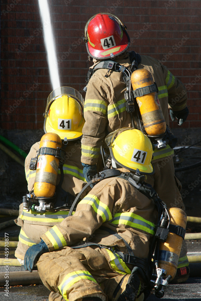 Obraz premium Firefighters