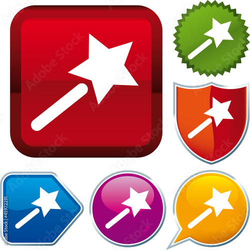 Icon magic wand