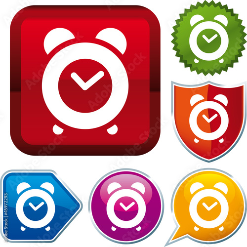 Icon alarm clock