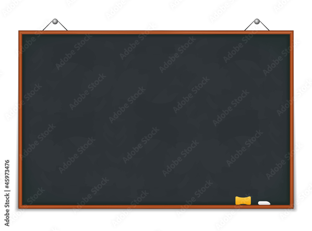 Big horizontal blackboard Big horizontal blackboard