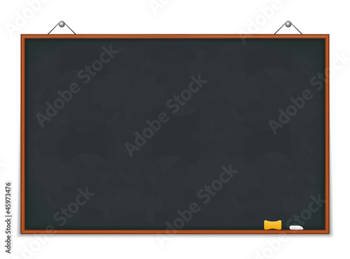 Big horizontal blackboard