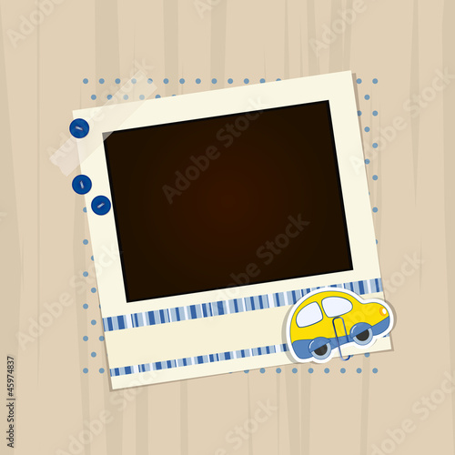 scrapbook photo - place your text and photo