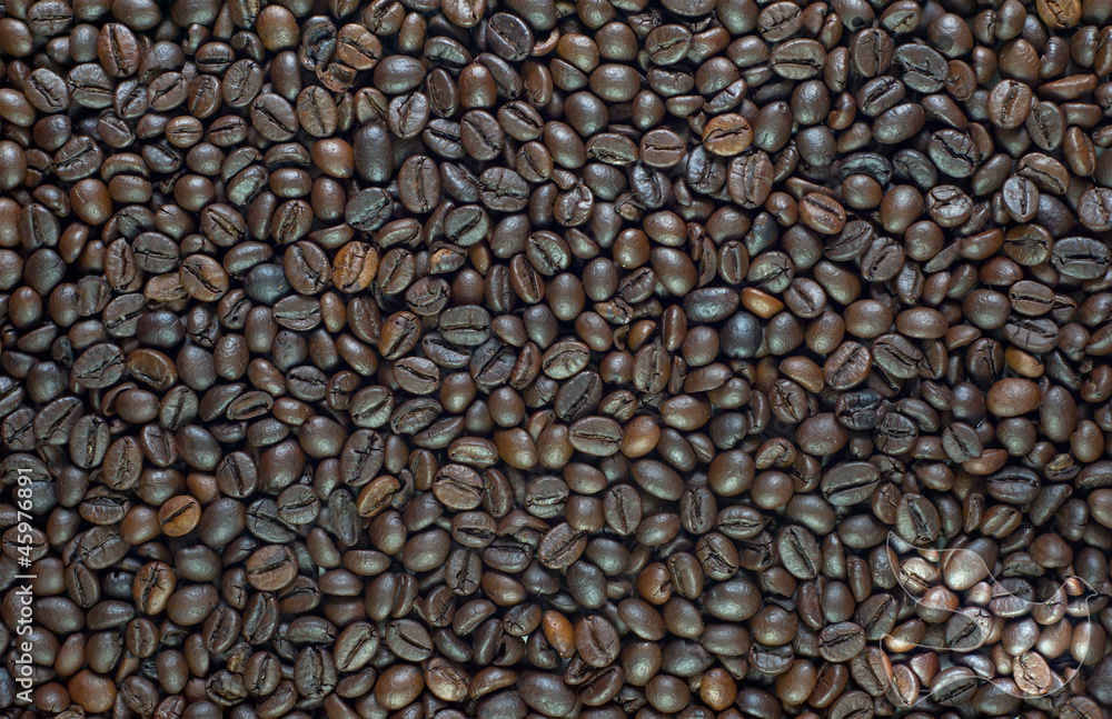 Peace icon on coffee texture and background Peace icon on coffee texture and background